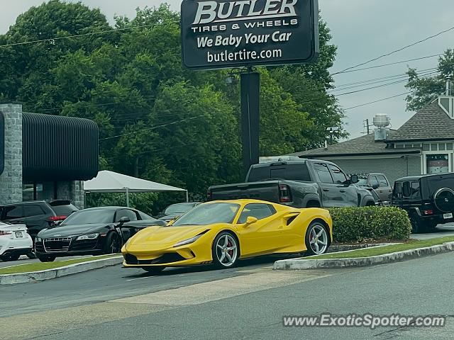 Ferrari F8 Tributo spotted in Marietta, Georgia