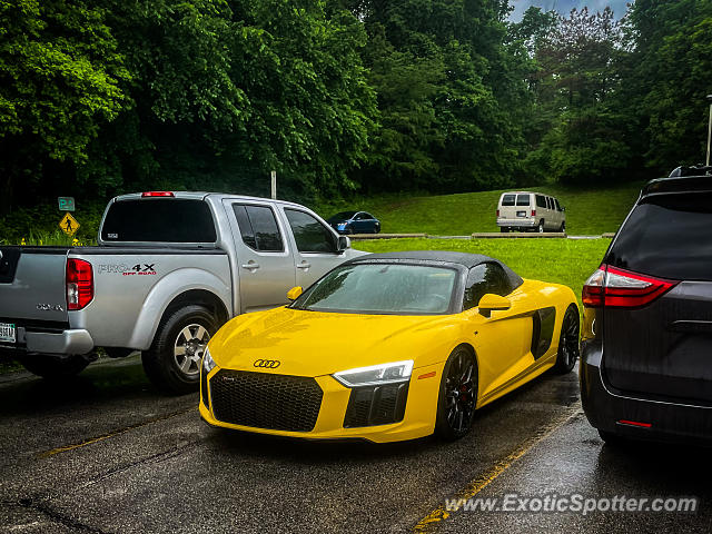 Audi R8 spotted in Bloomington, Indiana