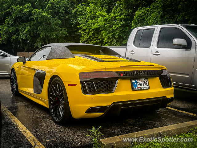 Audi R8 spotted in Bloomington, Indiana