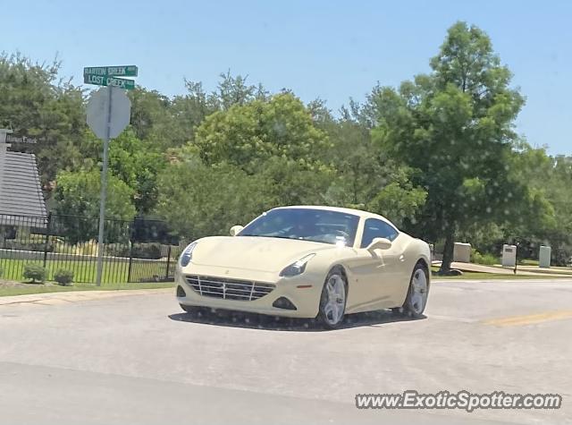 Ferrari California spotted in Austin, Texas