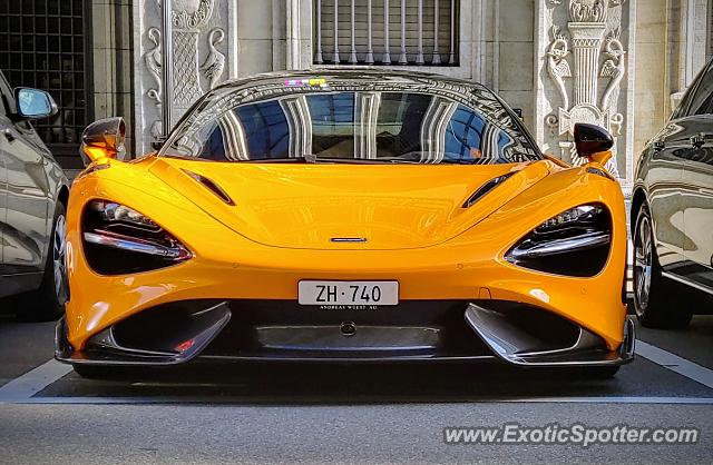 Mclaren 765LT spotted in Zurich, Switzerland
