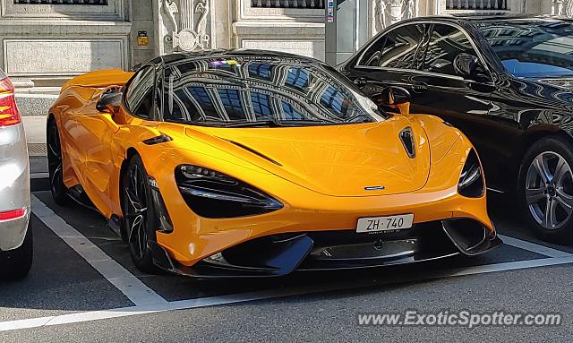 Mclaren 765LT spotted in Zurich, Switzerland