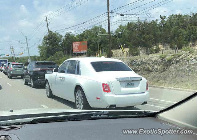 Rolls-Royce Phantom spotted in Austin, Texas