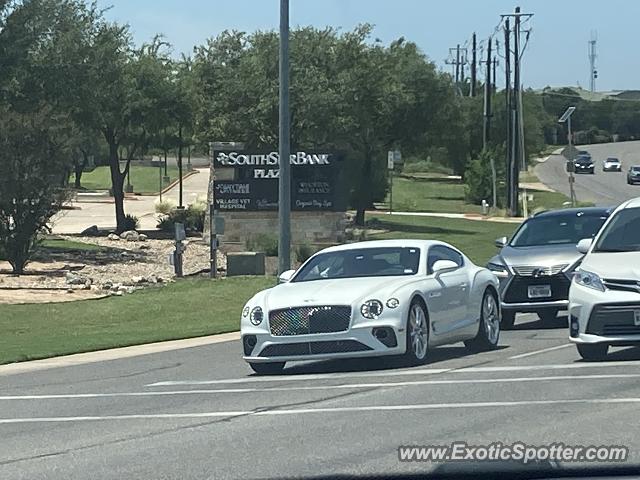 Bentley Continental spotted in Austin, Texas