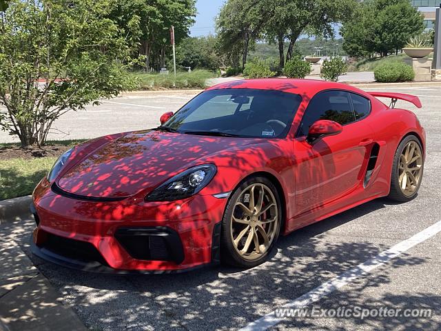Porsche Cayman GT4 spotted in Austin, Texas