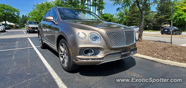 Bentley Bentayga spotted in Cleveland, Ohio