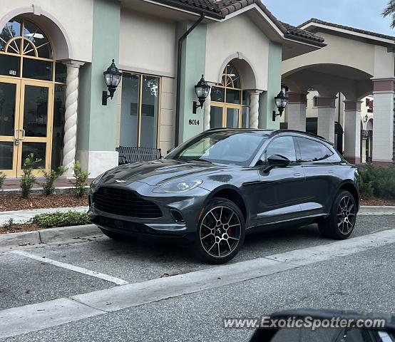 Aston Martin DBX spotted in Orlando, Florida