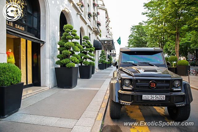 Mercedes 4x4 Squared spotted in Paris, France