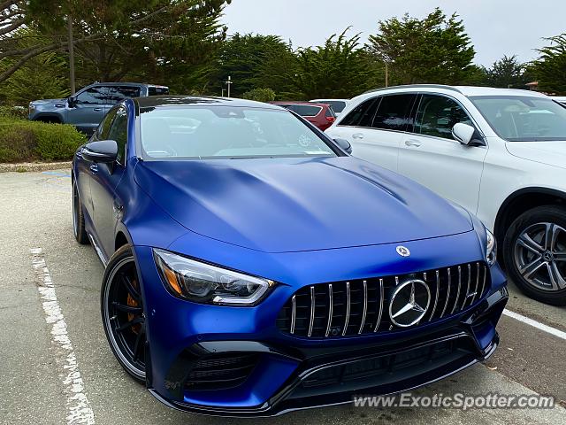 Mercedes AMG GT spotted in Pebble beach, California