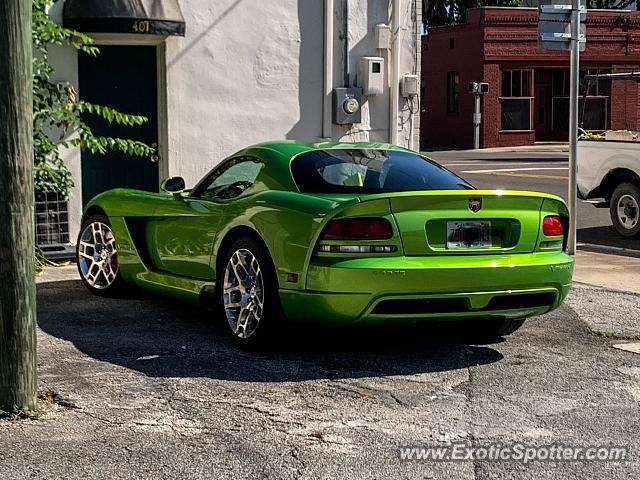 Dodge Viper spotted in Jacksonville, Florida