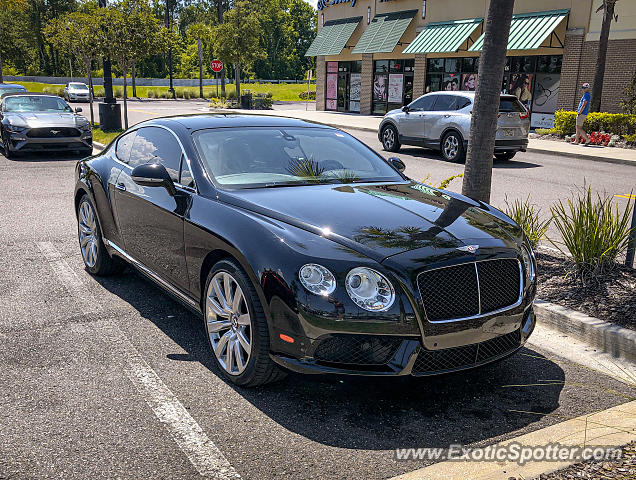 Bentley Continental spotted in Jacksonville, Florida
