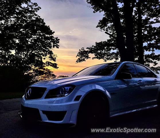 Mercedes C63 AMG Black Series spotted in Cleveland, Ohio