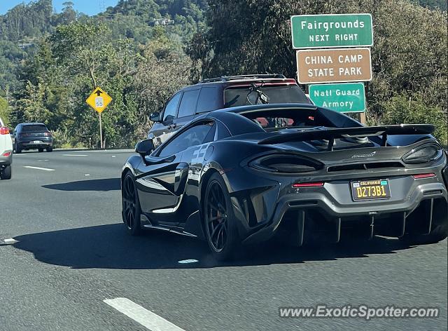 Mclaren 600LT spotted in Marin, California