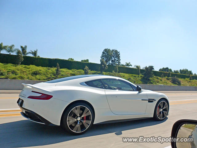 Aston Martin Vanquish spotted in Upland, California