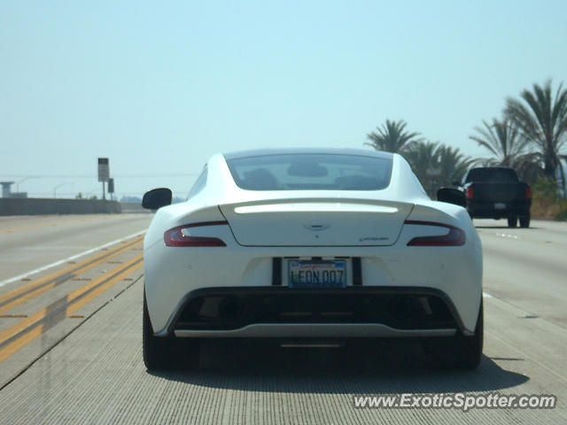 Aston Martin Vanquish spotted in Upland, California