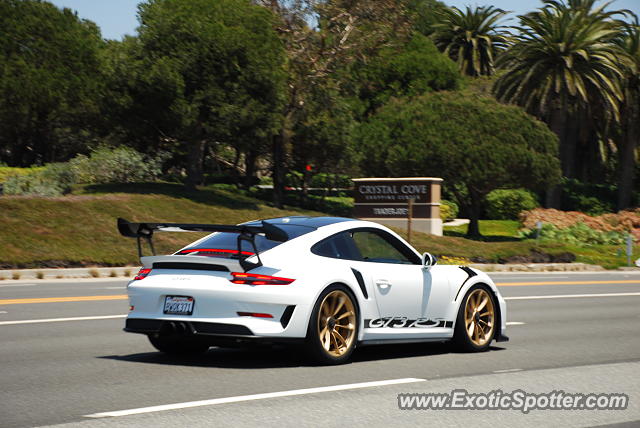 Porsche 911 GT3 spotted in Newport Beach, California