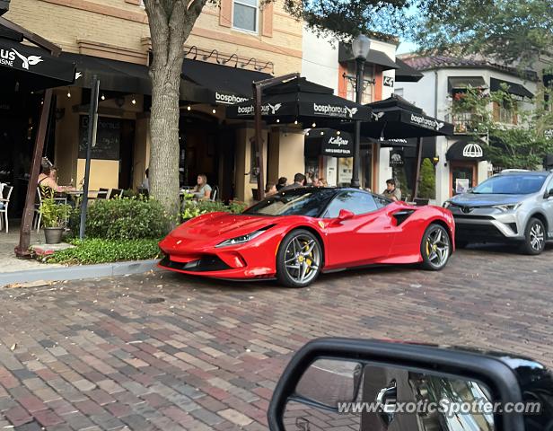 Ferrari F8 Tributo spotted in Winter Park, Florida