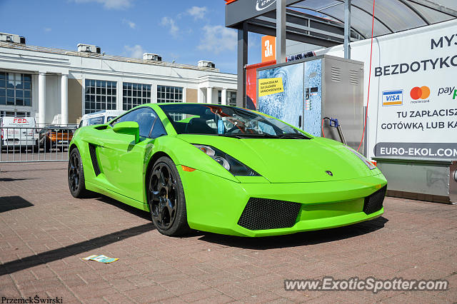 Lamborghini Gallardo spotted in Poznań, Poland