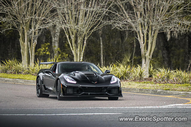 Chevrolet Corvette ZR1 spotted in Jacksonville, Florida