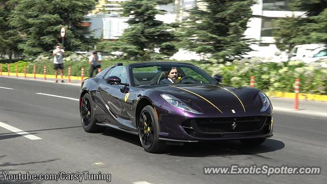Ferrari 812 Superfast spotted in Santiago, Chile