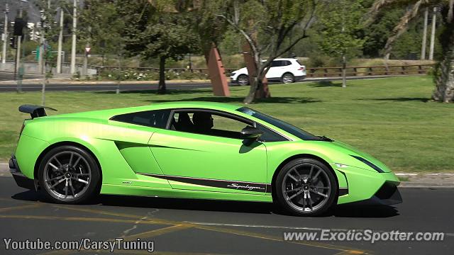 Lamborghini Gallardo spotted in Santiago, Chile