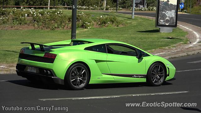 Lamborghini Gallardo spotted in Santiago, Chile