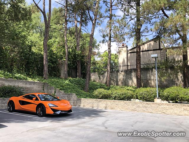 Mclaren 570S spotted in Los Angeles, California