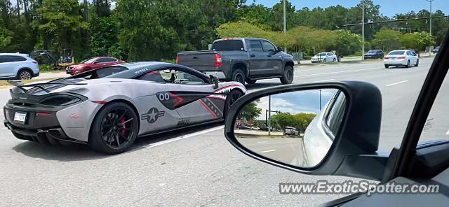 Mclaren 570S spotted in Jacksonville, Florida