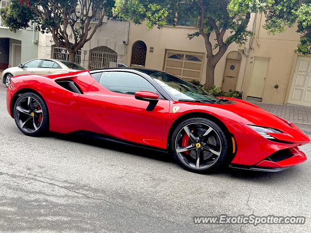 Ferrari SF90 Stradale spotted in San Francisco, California
