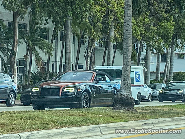 Rolls-Royce Dawn spotted in Miami Beach, Florida