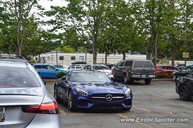 Mercedes AMG GT spotted in Edmonds, Washington