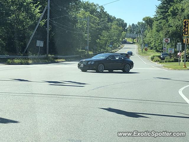 Bentley Continental spotted in Acton, Massachusetts