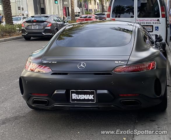 Mercedes AMG GT spotted in Beverly Hills, California