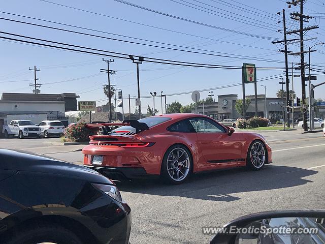 Porsche 911 GT3 spotted in Los Angeles, California