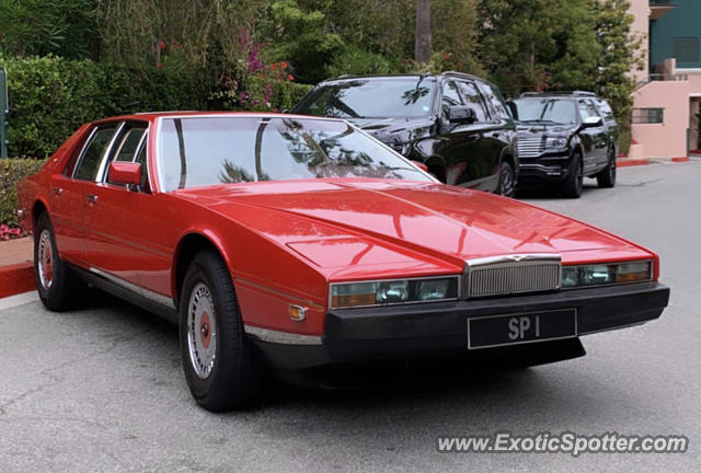 Aston Martin Lagonda spotted in Beverly Hills, California