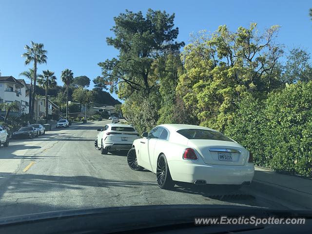Rolls-Royce Wraith spotted in Glendale, California