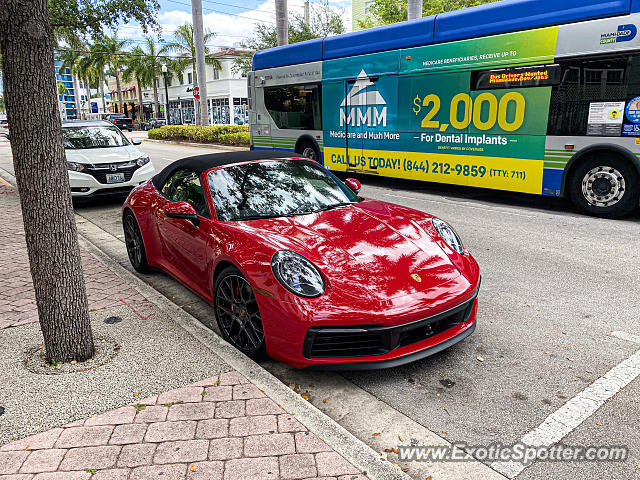 Porsche 911 spotted in Miami Beach, Florida