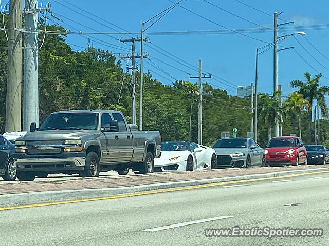 Lamborghini Huracan spotted in Miami, Florida