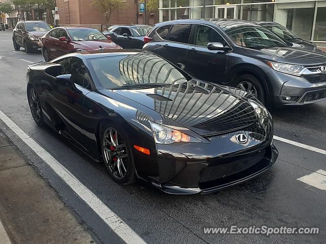 Lexus LFA spotted in Atlanta, Georgia