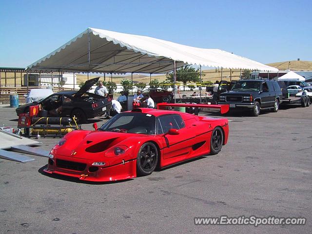 Ferrari F50 spotted in Thunder Hill, California