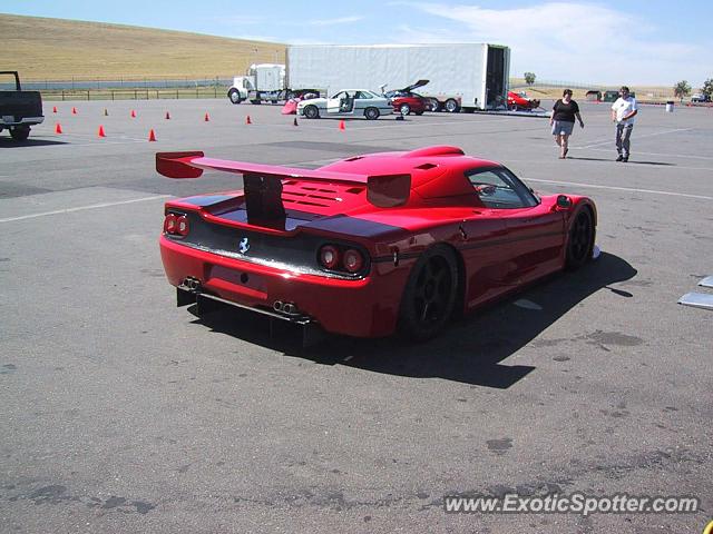 Ferrari F50 spotted in Thunder Hill, California
