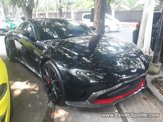 Aston Martin Vantage spotted in Jakarta, Indonesia