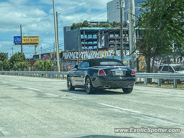 Rolls-Royce Dawn spotted in Miami Beach, Florida