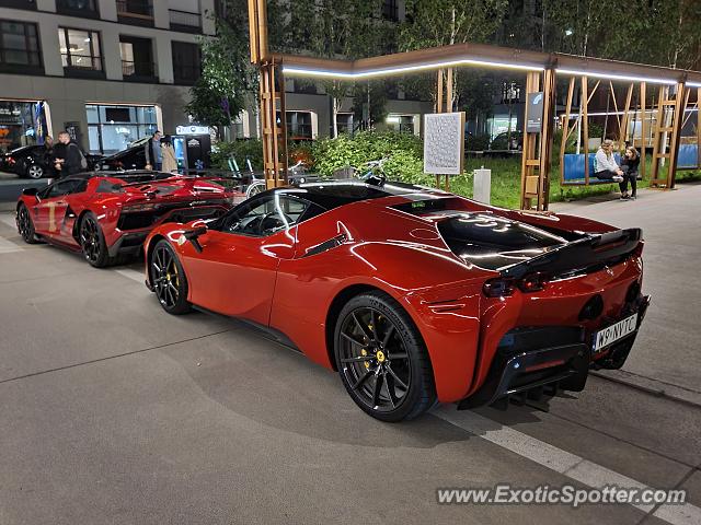 Ferrari SF90 Stradale spotted in Warsaw, Poland
