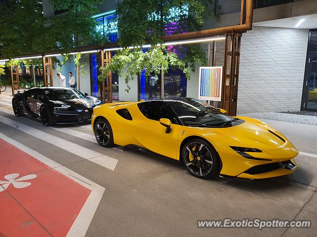 Ferrari SF90 Stradale spotted in Warsaw, Poland