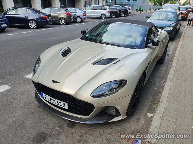 Aston Martin DBS spotted in Warsaw, Poland