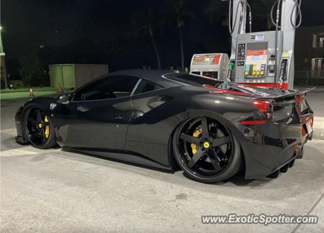 Ferrari 488 GTB spotted in Honolulu, Hawaii