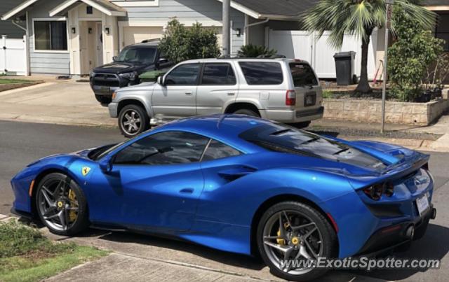 Ferrari F8 Tributo spotted in Honolulu, Hawaii