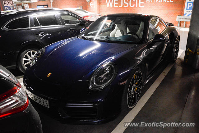 Porsche 911 Turbo spotted in Poznań, Poland