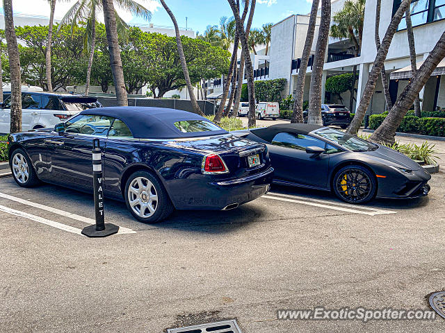 Rolls-Royce Dawn spotted in Miami Beach, Florida